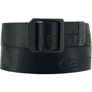 Carhartt Men's Nylon Webbing Ladder Lock Belt | Black | XL